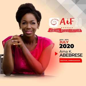 Ama K. Abebrese Appointed as the Festival Ambassador For Accra Indie Filmfest
