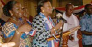 Becky Storms Accra Markets
