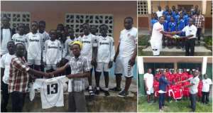 ESA Donate Jerseys And Volleyballs To Schools In Eastern Region