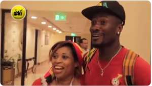 AFCON 2019: Watch Angola Fan Who Only Came To Egypt To See Asamoah Gyan VIDEO