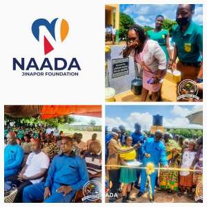 Lawyer Naada Jinapor Foundation commissions mechanized borehole for Jema SHS