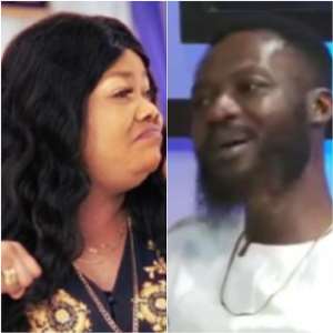 Nana Agradaa and Derrick Manny