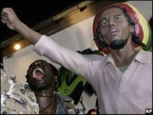 Bob Marley statue unveiled in Serbia