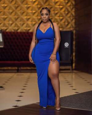 2018 Ghana Football Awards: Moesha Dazzles In Dress photos