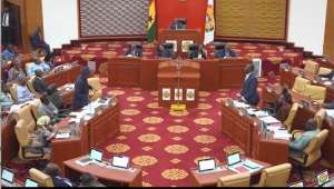 Afenyo, Ayariga clash over use of dispatch box halts parliament for 2hours