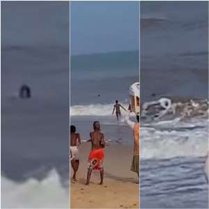 Miraculous rescue at Titanic Beach