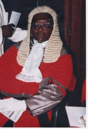 Justice Lamptey retires on Monday