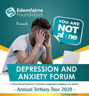Edem Fairre urges amendment on suicide attempt law for mental illness at the launch of her depression and anxiety forum