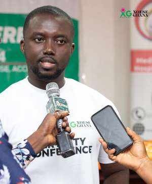Dr. Samuel Gyedu Owusu being engaged by the media on infertility