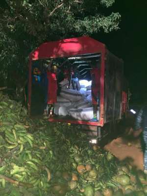 Police arrest 4, intercept 118 bags of cocoa bound for Togo