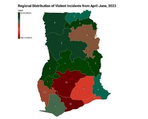 Violent Incidents Increase By 74 In Second Quarter Of 2023 With Central Region In The Lead