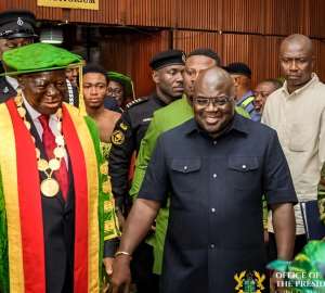Dr. Julius Debrah stands with Otumfuo as KNUST ushers in historic new chapter