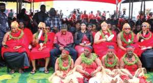 Thousands gather at Independence Square to honour Apostle Kwadwo Safo Kantanka