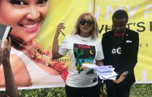 Actress, Mercy Aigbe gets Free Plot of Land at Ikorodu from Gtex Homes