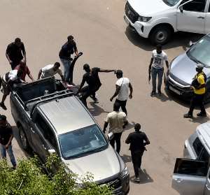 How Police killed two suspected robbers, thwarted attempted GCB Bank robbery at Labone