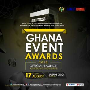 GHANA EVENT AWARDS 2018: Organizers To Unveil Nominations On August 17
