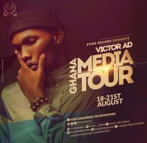 Victor ADWetin You Gain Hitmaker To Have A Media Tour In Ghana