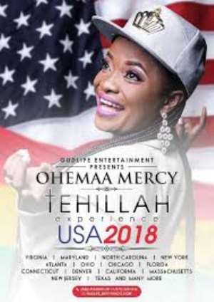 Ohemaa Mercy Takes Tehillah Experience To US, Europe