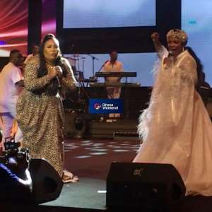 Tehillah Experience: Ohemaa Mercy and Ceccy Twum set the stage on fire with duet performance