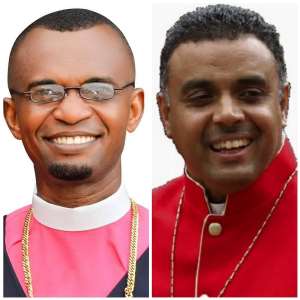 Emmanuel Boachie and Bishop Dag Heward Mills