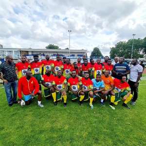 Ghanaian Footballers in London play tournament to raise funds to support women healthcare and youth empowerment
