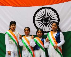 DPS International Ghana Marks India's 73rd Independence Day