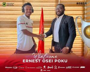 Asante Kotoko announce the acquisition of Ernest Osei Poku as signing spree continues