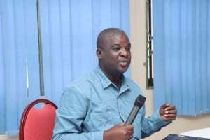 Mr. Justice Lee Adoboe, National Coordinator for the WASH Journalist Network Ghana (GWJN)