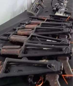 Inside the Arsenal: Israel Shows Off Iranian, Russian, Chinese and Nazi-Era Weapons Seized From Hamas and Hezbollah