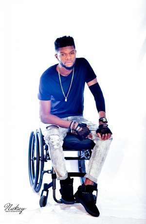 Wheel Chair Hiplife Artiste Ogidi Releases Visuals For Hit Single'one Chance'