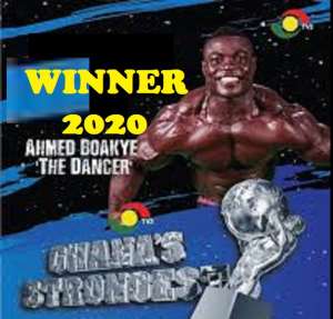 Ahmed Boakye Wins Ghana Strongest 2020