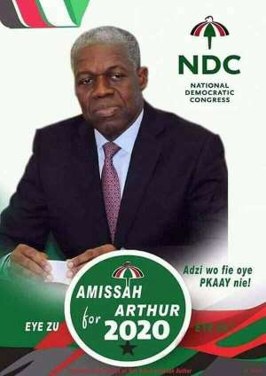 Amissah Arthur For 2020 Posters Emerge