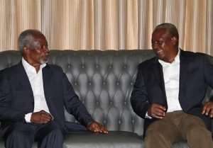Mahama Joins World Leaders To Mourn Kofi Annan