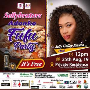 Selly Galley to host Adonko Fufu party on 25th August