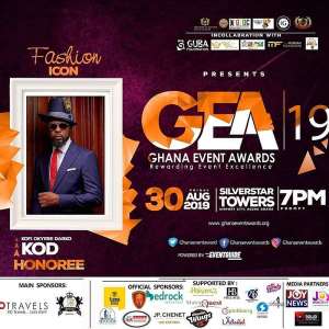 KOD, Uncle Ebo Whyte and Santokh Singh to be honored at the 3rd Edition of Ghana Event Awards 19