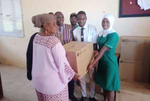 Damongo MP donate computers to Nursing Training College
