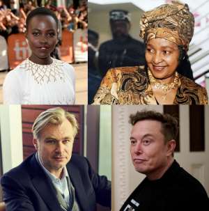 Lupita ONyango, Winnie Mandela, Christopher Nolan and Elon Musk