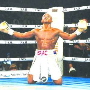 Isaac Dogbe prepares for WBO Featherweight title bout