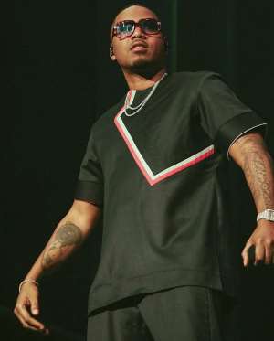 Rap Legend NAS spotted wearing Nigerian Fashion Brand Aramanda on-tour