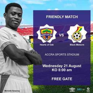 Ghana U-23 Line Up Friendly With Accra Hearts of Oak on Wednesday