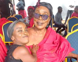 Adwoa Smart and Maame Dokono