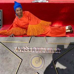 Anglique Kidjo officially honoured with star on Hollywood Walk of Fame
