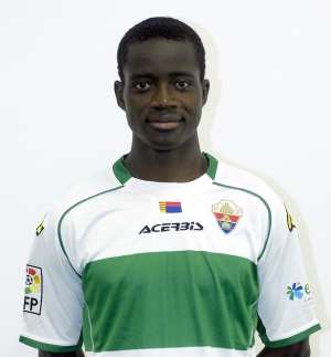 Spanish side Elche to decide on Michael Anaba's future