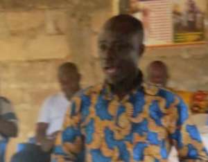 DCE Inspects Progress Of A Chps Compound For Kyekyewere Community