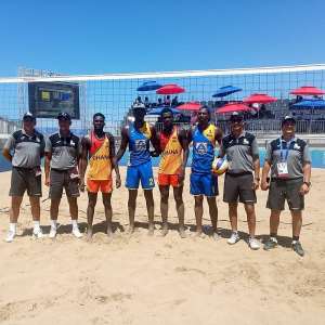 Ghana Loses To Rwanda In Beach Volleyball Quarter Final