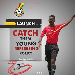 Ghana FA To Soon Launch Catch Them Young Referee Policy