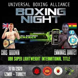 Pray For Me - Emmanuel Quartey Implores Ghanaians Ahead Of  Universal Boxing Alliance International Title Bout