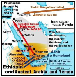 Who Really are the Israelite, Hebrew, Jews, and Palestinians?