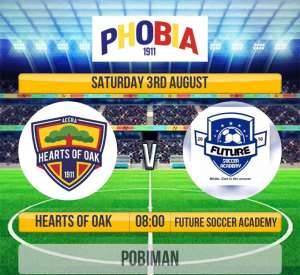 Hearts Of Oak Line Up Friendly With Future Soccer Academy Tomorrow