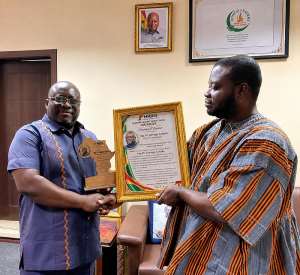 HRRG honours Ing. Dr. George Asiedu for Sanitation Leadership After 2023 Intervention for Teenage Girl